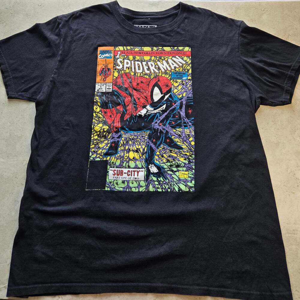 Marvel Men's Spider-Man Legend of Arachknight Graphic T-Shirt